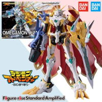 BANDAI Figure-rise Standard Amplified FRS Digimon Adventure Anime Omegamon X-Antibody Model Assembly Kit Action Figure Toy Gifts
