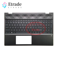 New Original For HP Pavilion X360 15-CR TPN-W132 Series Laptop Palmrest Upper Case Cover With US Backlit Keyboard L12731-001