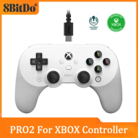 8Bitdo Newest Pro2 Controller Hall Joystick Support For Xbox Series X,Xbox Series S,Xbox One,Windows 10/11 Gamepad