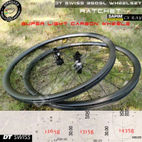 Ratchet Ultralight Carbon MTB Wheelset 29er Straight pull Tubeless DT 350SL Sapim CX RAY UCI Approved Mountain Bike Wheels