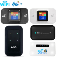 4G Lte WIFI Router Portable Mobile WiFi Router with Modem Function 150Mbps Sim Card Slot 3650mAh Wifi Hotspot Router for Car