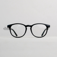 Frame Kacamata oval plastik solid - RUKMA 02