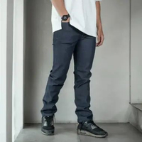 BAPIN Celana Jeans Panjang Pria Pureblue - Long Pants Raw Denim L Blue Black