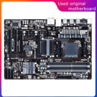 Used AM3+ AM3b For AMD 970 GA-970A-D3P 970A-D3P Computer USB3.0 SATA3 Motherboard AM3 DDR3 Desktop Mainboard