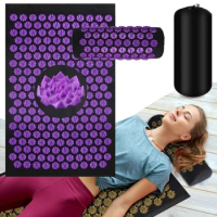 Kuznetsov's Applicator Acupressure Yoga Mat Cushion Sensi Massage Body Needles With Spikes Pillow Foot Massager Fitness Pilates