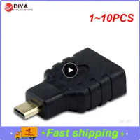 1~10PCS Micro Adapter Type D Micro Mini Male To Female Cable Connector Converter For Microsoft Surface RT HDTV