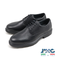 【IMAC】義大利原廠素面綁帶德比鞋 黑色(450310-BL)