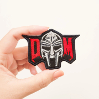 Music Patch Bordir Aksesoris Emblem Iron On MF DOOM