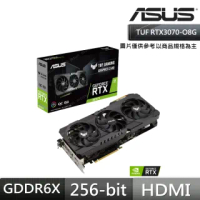 【ASUS 華碩】TUF Gaming GeForce RTX3070Ti OC 超頻版 8GB GAMING顯示卡