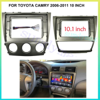 10.1inch big screen 2 Din android Car Radio Fascia Frame For Toyota Camry solara 2006-2009 car panel Trim Dashboard Panel Kit