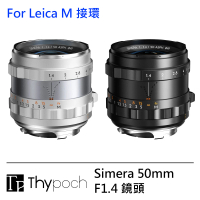 Thypoch Simera 50mm F1.4 全畫幅定焦鏡頭 --公司貨(For Leica M 接環)