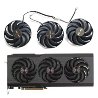 Original GPU Fan 4PIN 85MM FDC10H12D9-C DC 12V 0.35A for SAPPhiRE PULSE AMD Radeon RX 6800 6800XT Gaming Graphics Card