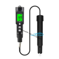 DO Meter Dissolved Oxygen Temperature Meter, Digital Analyzer, 0-40.00 Mg/L, 0.1 Mg/L Resolution,