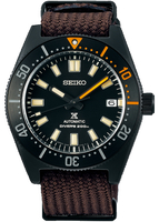 SEIKO 精工錶-黑牌款-PROSPEX 黑潮系列 1965復刻潛水機械腕錶 6R35-01T0B(SPB253J1)-40mm-黑面帆布【刷卡回饋 分期0利率】