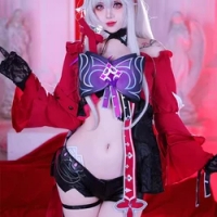 Thelema Cosplay Costume Honkai Impact 3 Anime Women Fashion Costumes Role Play Clothing Carnival Hal