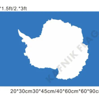 KAFNIK,free shipping 20*30cm/30*45cm/40*60cm/60*90cm small flags Antarctica the South Pole Flags for Countries World Event