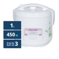 สมาร์ทโฮม หม้อหุงข้าว รุ่น NC-R14 ขนาด 1 ลิตร (สินค้าคละลาย ไม่สามารถเลือกได้)