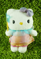 【震撼精品百貨】Hello Kitty 凱蒂貓 KITTY絨毛娃娃-彩虹仙子造型-M 震撼日式精品百貨
