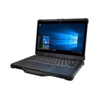 Windows 10 OS Fully Rugged Notebook Dual Battery 13.3 Inch Industrial All In One Rugged Laptop Mobile Computer with Keyboard PC