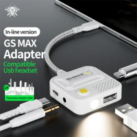 New Arrival PLEXTONE GS MAX III Headphone Converter Type-C Interface 4-in-1 Supports 60W Fast-charging For iPad Pro Adapter
