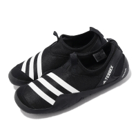 【adidas 愛迪達】戶外鞋 Terrex jawpaw Slip On H RD 男女鞋 黑 水陸鞋 套入式 愛迪達(HP8648)