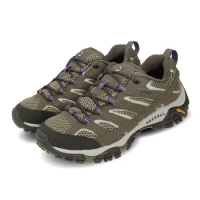Merrell 戶外鞋 Moab 2 GTX 女鞋 登山 越野 耐磨 黃金大底 防潑水 綠 紫 ML033466