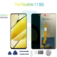 For RealMe 11 5G LCD Display Screen 6.72" RMX3780 For RealMe 11 5G Touch Digitizer Assembly Replacement