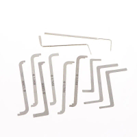 5/11 unit pembaikan alat sikat kunci ketegangan Wrench penggantian alat Turning Broken Keys Out Tool