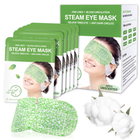 16 Packs Steam Eye Masks for Dry Eyes SPA Warm Eye Mask Relief Eye Fatigue Hot Sleep Eye Mask for Pu