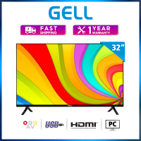 GELL 32 INCH Smart TV flat on sale screen tv Android smart led 32 inches tv Frameless ultra-thin evision Netflix/Youtube