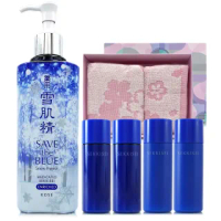 【KOSE 高絲】雪肌精化妝水500ml-限量版週年慶自選特惠組+高品質化妝棉1盒(正統公司貨)