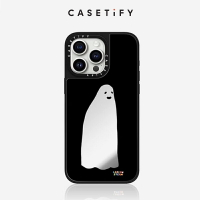 CASETiFY藝術家聯名小鬼磁吸適用iPhone16/15/13/13/14Plus/12Pro/Max鏡面手機殼