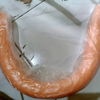 Dild0 Super Panjang Double Head 55cm Untuk Wanita Brown