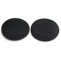 1 pair Earphone Cover Black For GRADO SR60 SR80 Headsets Protector Replacement SR125 SR225 M1 M2 Soft foam Durable
