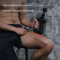 Cold-Hot Massage Gun Deep Tissue Percussion Muscle Massager Fascial Gun Body Massage Relaxation Fitness Muscle Pain Relief