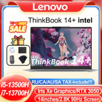 Lenovo Thinkbook 14+ 2023 Laptop i5-13500H/i7-13700H Iris Xe/RTX3050 16G/32G LPDDR5 RAM 1T/2T SSD 14inch 2.8K LED 90Hz Notebook