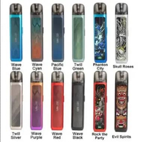 Pod URSA NANO Kit 800mAh Vape Freebase Saltnic Authentic Lost Vape Phantom City