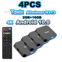 Tanix TX1 Android 10 TV Box 2.4G WIFI 4K Global Media Player 2PCS 3PCS 4PCS