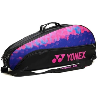 Yonex Badminton Bag For 3 Rackets Women Men Sports Handbag For Match Training