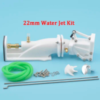 22mm Water Jet Boat Pump Spray Water Thruster With Reversing System 22mm Propeller 3mm Shaft w/Coupling for RC Model Jet Boats