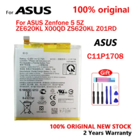New Original 3300mAh C11P1708 Phone Battery For ASUS Zenfone 5 5Z ZE620KL X00QD ZS620KL Z01RD Batteries With Tools