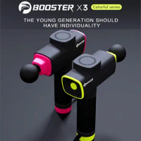 2020 New 24V booster muscle massage gun / percussion massager/ body muscle massager machine