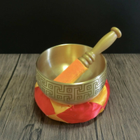 黃銅佛製用品佛具供桌缽修行缽銅磬冥想銅碗純銅法器引罄廠家