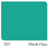 [5 KG] CAT TEMBOK INTERIOR NIPPON PAINT VINILEX BERBAGAI WARNA Merak Hijau 907