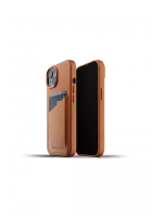 Mujjo Mujjo Full Leather Wallet Case for iPhone 13 Casing Handphone Premium Apple - Tan
