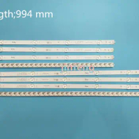 5set=40 PCS LED backlight strip for LG TV 49UJ630V 49LJ5500 NC490DUE-AAFX1-41CA GAN01-1294A-P1 GAN01-1295A-P1