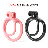 V2 Mamba-ZERO—Premium Paint 3D Printed Chastity Cage Male Chastity Device Lightweight Chastity Belt Penis Ring Cock Ring for men