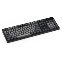 Grey Black Blank PBT Keycaps For Cherry Mx Gateron Kailh Box TTC Switch Mechanical Keyboard 64 67 68 104 Cherry Profile Key Caps