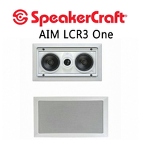 【澄名影音展場】美國 SpeakerCraft AIM LCR3 One 方形崁頂/嵌入式喇叭/1支