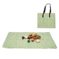 Picnic Blanket Outdoor Camping Mat With Handle Large Beach Blanket Outdoor Picnic Mat For Park Lawn Grass Beach